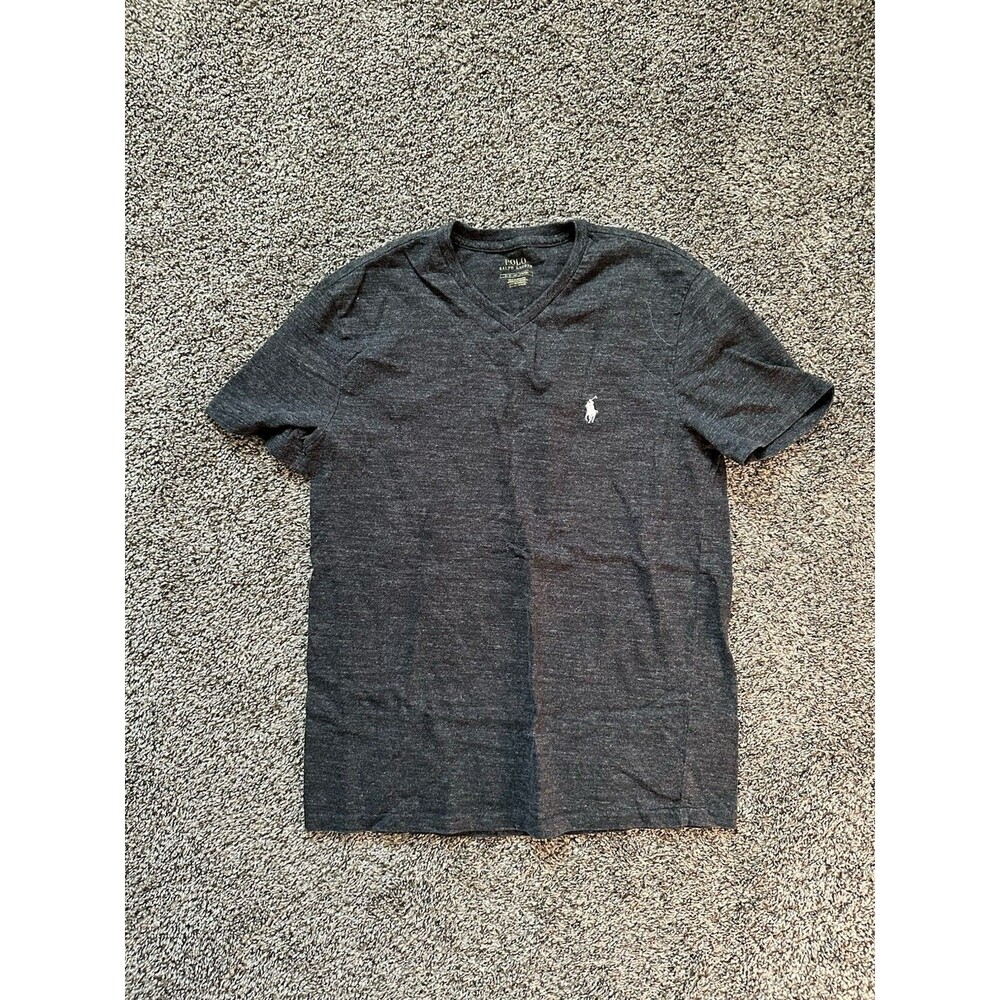 Polo Ralph Lauren Men's Gray Short Sleeve Tshirt, Size S